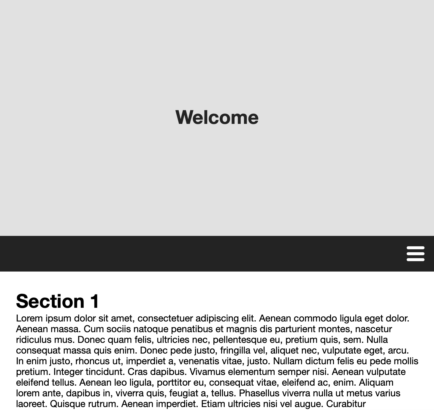 Navbar Single Page Scroll Screenshot Navbar Single Page Scroll Screenshot